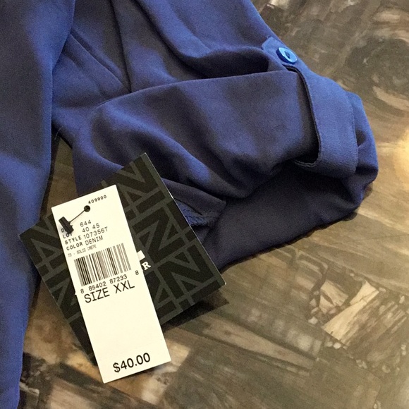 NWT IZ Byer Blouse - Picture 4 of 5